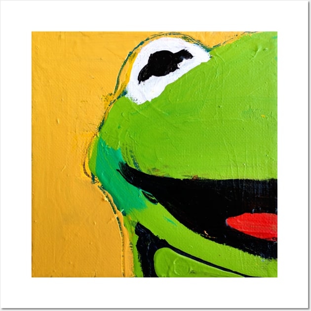 Kermit Wall Art by ElSantosWorld